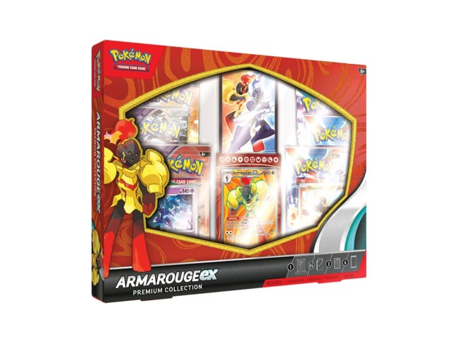 Pokemon TCG: Armarouge ex Premium Collection. Picture: amazon Australia.