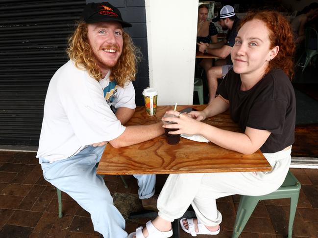 Sam Macker and Sophia Forbes pictured at Sage and Olive, Eagle Junction Picture David Clark
