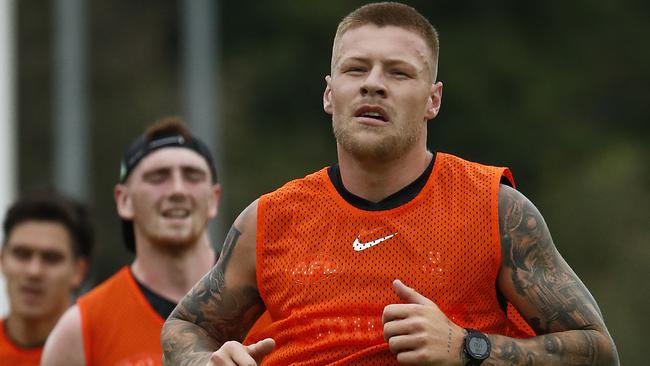 Jordan De Goey has suffered a pre-season injury setback. Picture: Getty Images