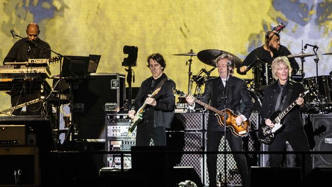 McCartney concert pictured at Allianz stadium Sydney. Picture: NSW NETWORK / Monique Harmer