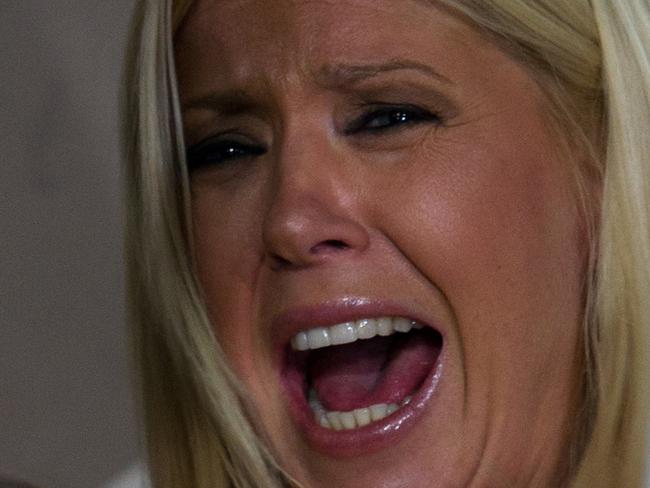 Tara Reid star in the mockbuster television movie Sharknado screening on Foxtel, supplied by publicist, no sales