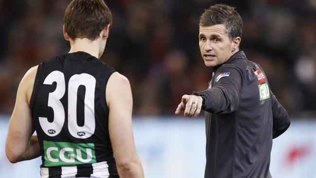 Justin Longmuir has spent the past two seasons as an assistant coach at Collingwood.