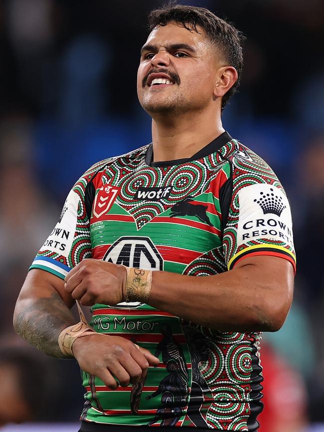 Latrell Mitchell is back from a calf injury. Picture: Getty