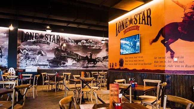 Lone Star Rib House in the Smithfield Shopping Centre closed after opening in 2017.