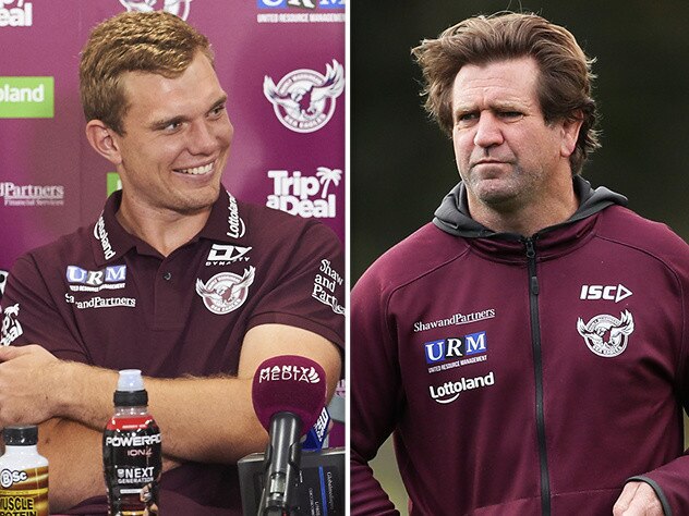 Tom Trbojevic and Des Hasler.