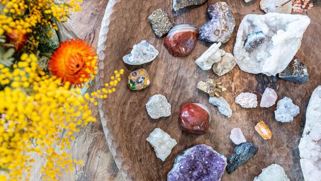 A selection of healing crystals might be more your cup of (herbal) tea. Picture: iStock