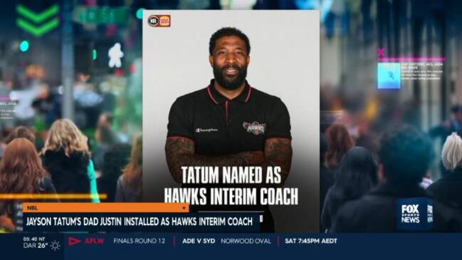 Jayson Taytum's dad named as Hawks interim coach