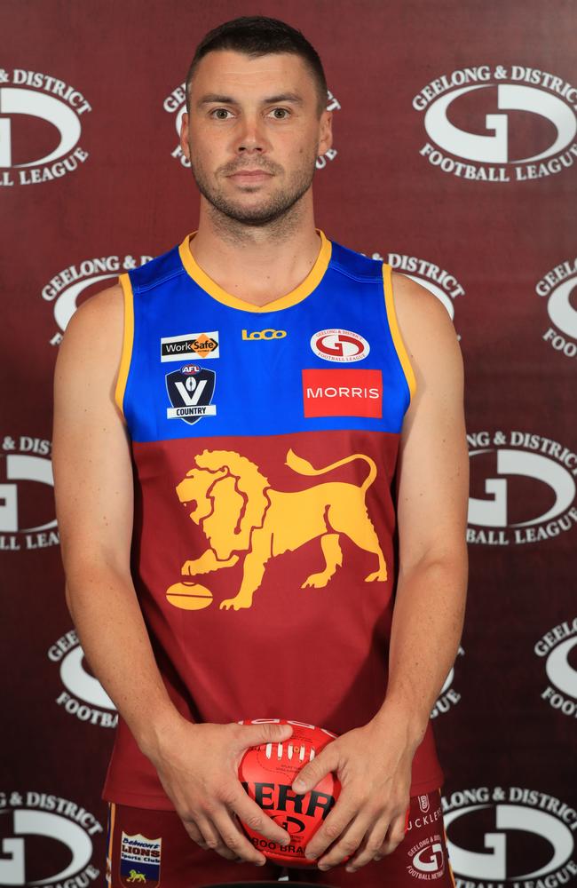 GDFL season launch Football and Netball Football Captain . Brent Vermeulen . BelmontPicture: Mark Wilson