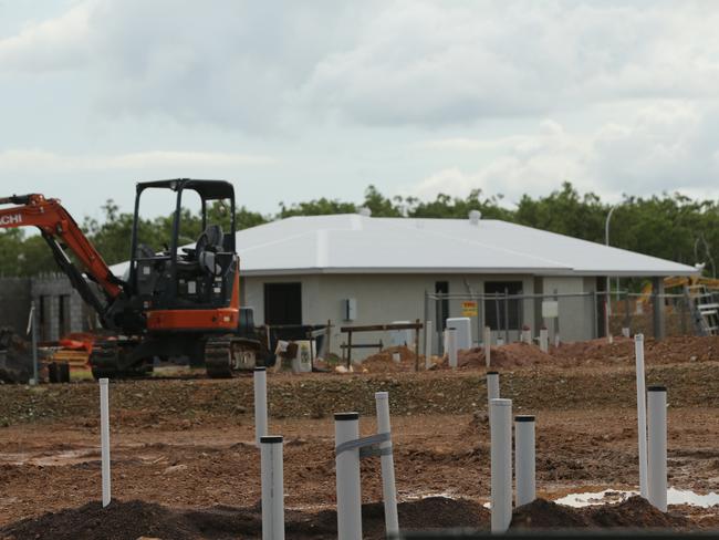 A generic photo of housing construction in Bellamack, Palmerston.Picture: Glenn Campbell