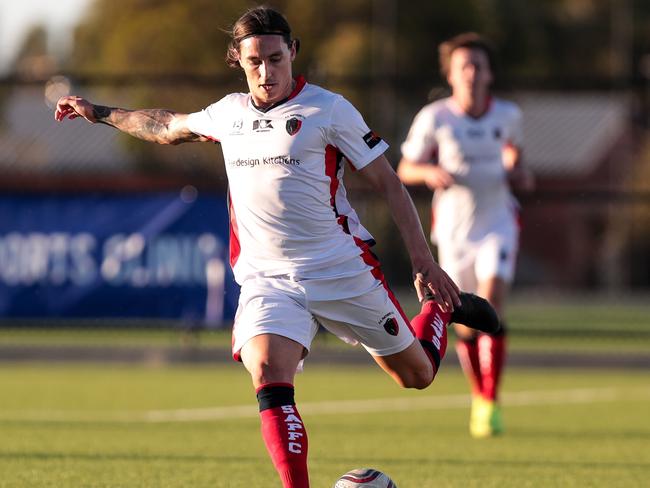 South Adelaide midfielder Liam Wooding Picture: Adam Butler.