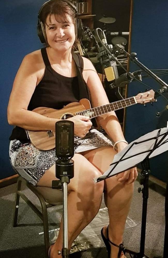 Ukulele fan and Mackay Ukulele Group member Julie Williams. Picture: Contributed