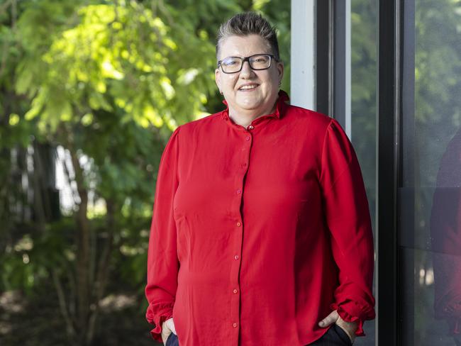 Queensland Nurses and Midwives Union secretary Sarah Beaman. Picture: Richard Walker