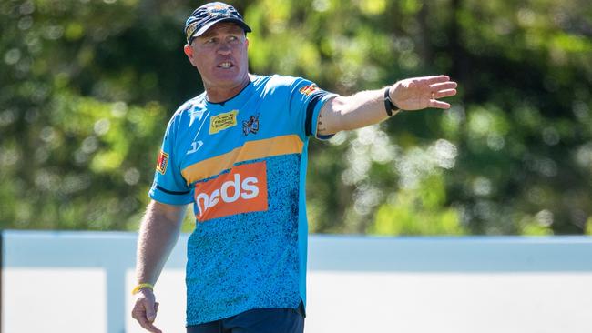 Garth Brennan won’t be calling in Mal Meninga. Image: Gold Coast Titans