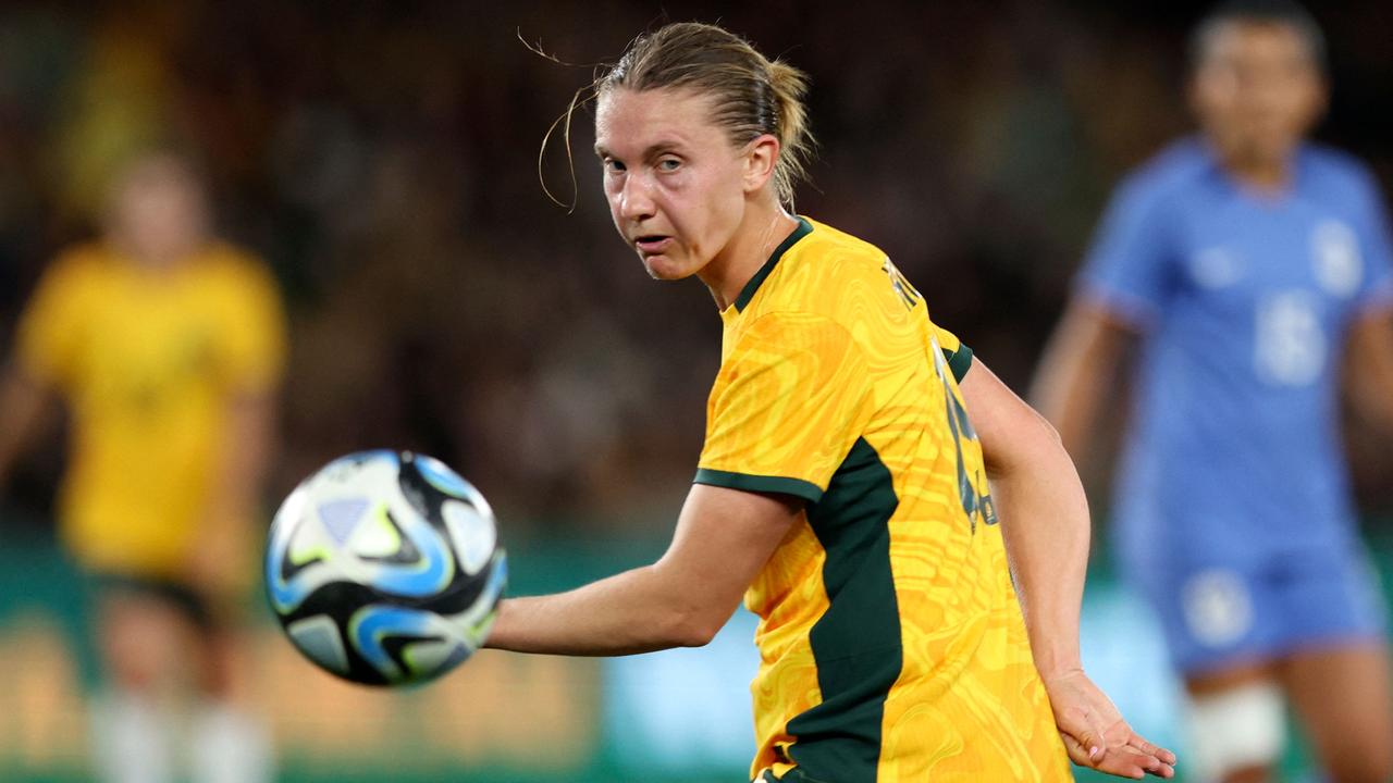 Matildas defender Clare Hunt has enjoyed a stellar year in 2023. Picture: AFP