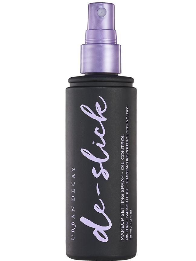 Urban Decay de-slick oil control makeup setting spray came in at number 7.