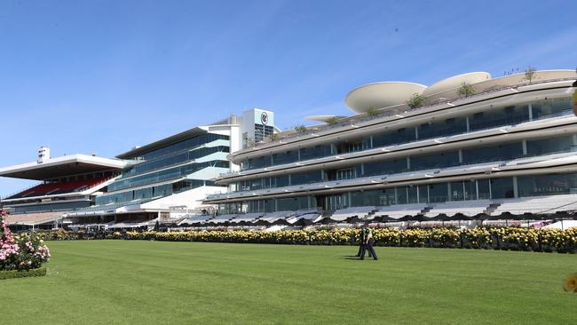 The VRC is planning to welcome patrons back on course for Melbourne Cup carnival. Picture: Alex Coppel