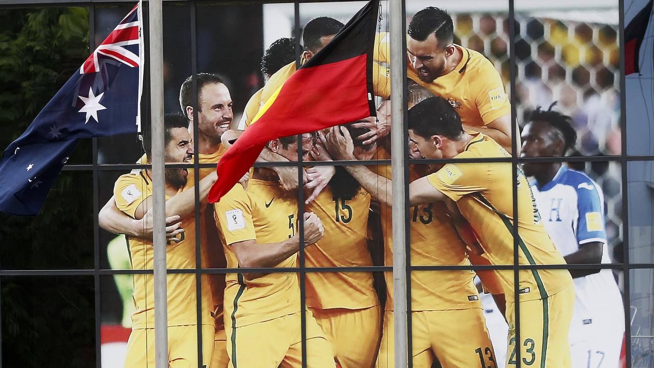 The Socceroos are settling into camp in Kazan.