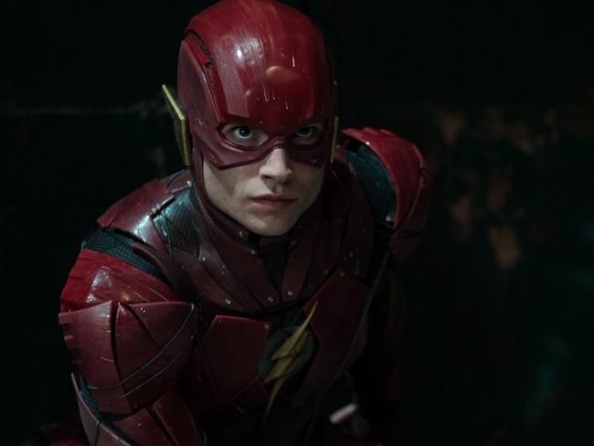 Ezra Miller as The Flash. Fans were upset his character was used largely for comic relief in the original film.