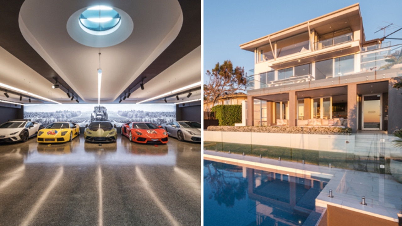 Your chance to own home with 10-car Lamborghini garage