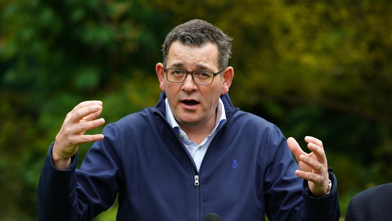 Former Victorian Premier Daniel Andrews announced the state’s withdrawal of the 2026 Commonwealth Games last year. Picture: Luis Enrique Ascui