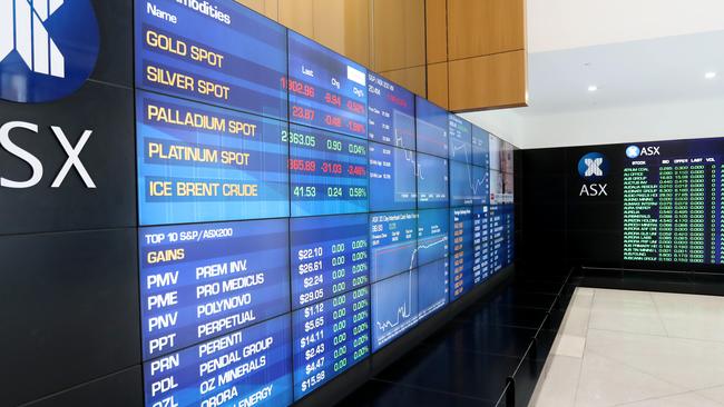 The ASX is heading for its best week in six months. Picture: Damian Shaw