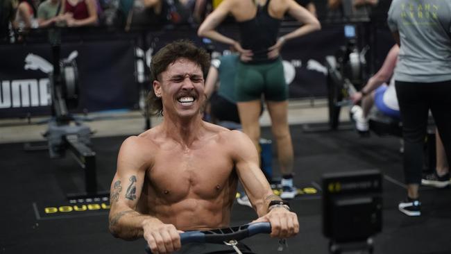 10000 athletes put their fitness to the test in a massive Hyrox competition this weekend (14-15 Dec) at Melbourne Exhibition and Convention Centre. Picture Valeriu Campan