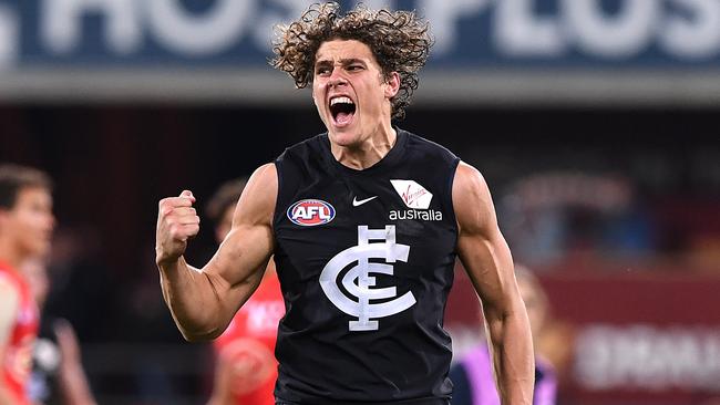 The Blue have big expectations on Charlie Curnow this season.