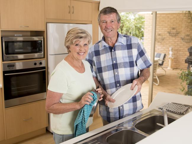 Raise the level of microwave and oven to the eyeline. Picture: iStock