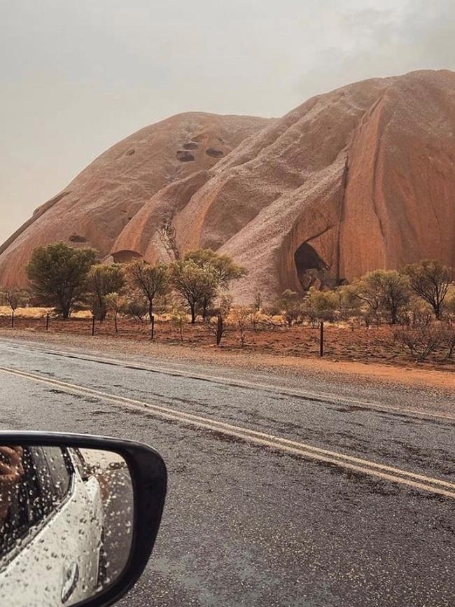 Top 10 Most Liked Instagram posts on @NTaustralia in 2020: 6. Uluru by @sarawltr received 7,125 likes