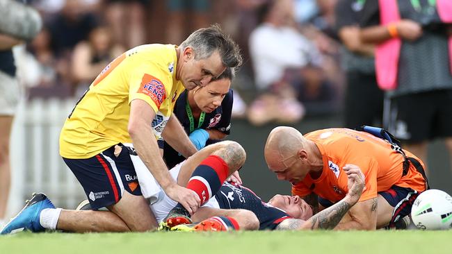 There is serious concern over the future of Jake Friend after another concussion.