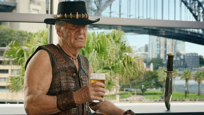 Tourism Australia Advert starring Crocodile Dundee star Paul Hogan with Chris Hemsworth and US Comedy Actor Danny McBride. The advert was shown during the Superbowl on US television.