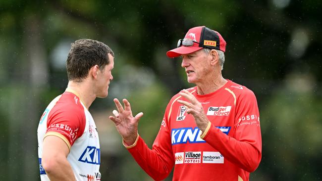 Dolphins coach Wayne Bennett is the perfect villain to spice up the NRL’s newest rivalry. Picture: Getty