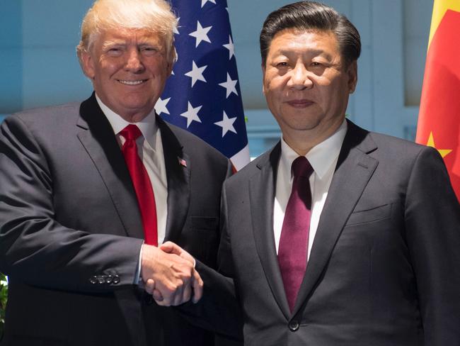 US President Donald Trump has been pushing Chinese President Xi Jinping to do more to stop North Korea building up its weapon arsenal. Picture: Saul Loeb/AFP