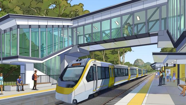 The Sunshine Coast is rail has been cut from the priority list along with many other critical infrastructure projects. Picture: Supplied