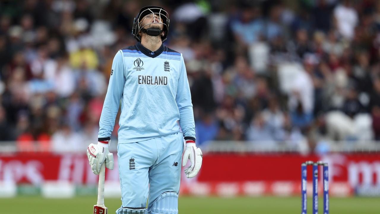 England has suffered their first loss of the World Cup. Photo: Rui Vieira/AP Photo.