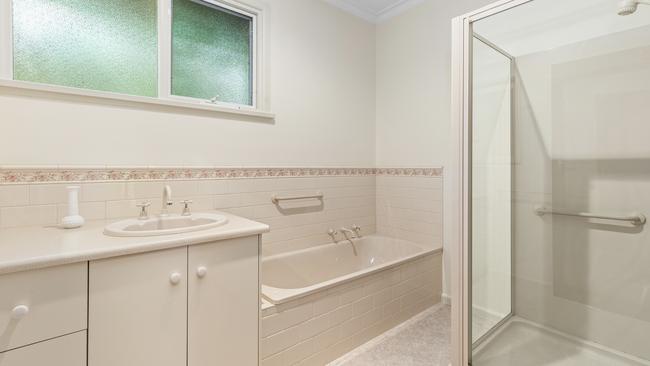 The updated bathroom.