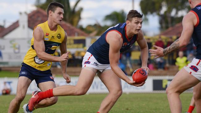 Norwood's Luke Surman in mix for promotion to league side. Picture: Brenton Edwards/AAP