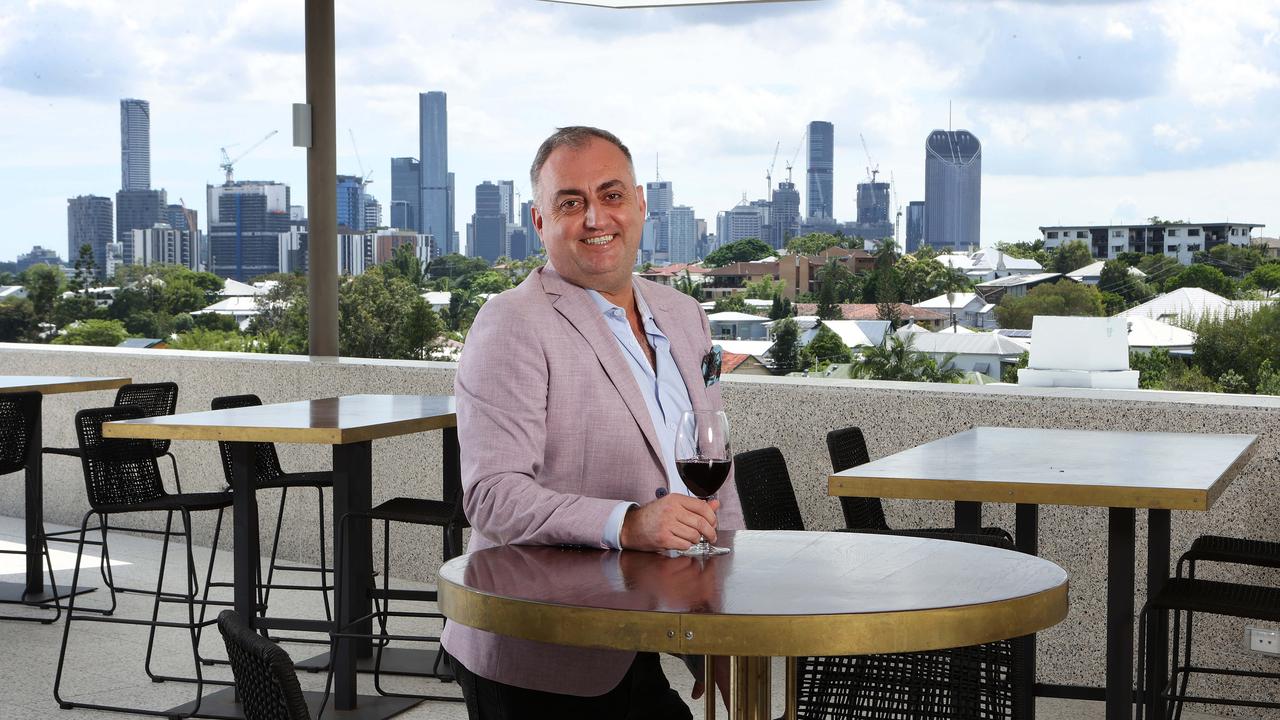 Owner Simon Barakat at his new pop-up restaurant at the Thomas Dixon Centre, West End. Picture: Liam Kidston