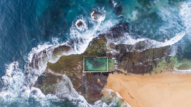 Mona Vale rockpool has “concrete cancer” the council meeting heard. Picture: iStock