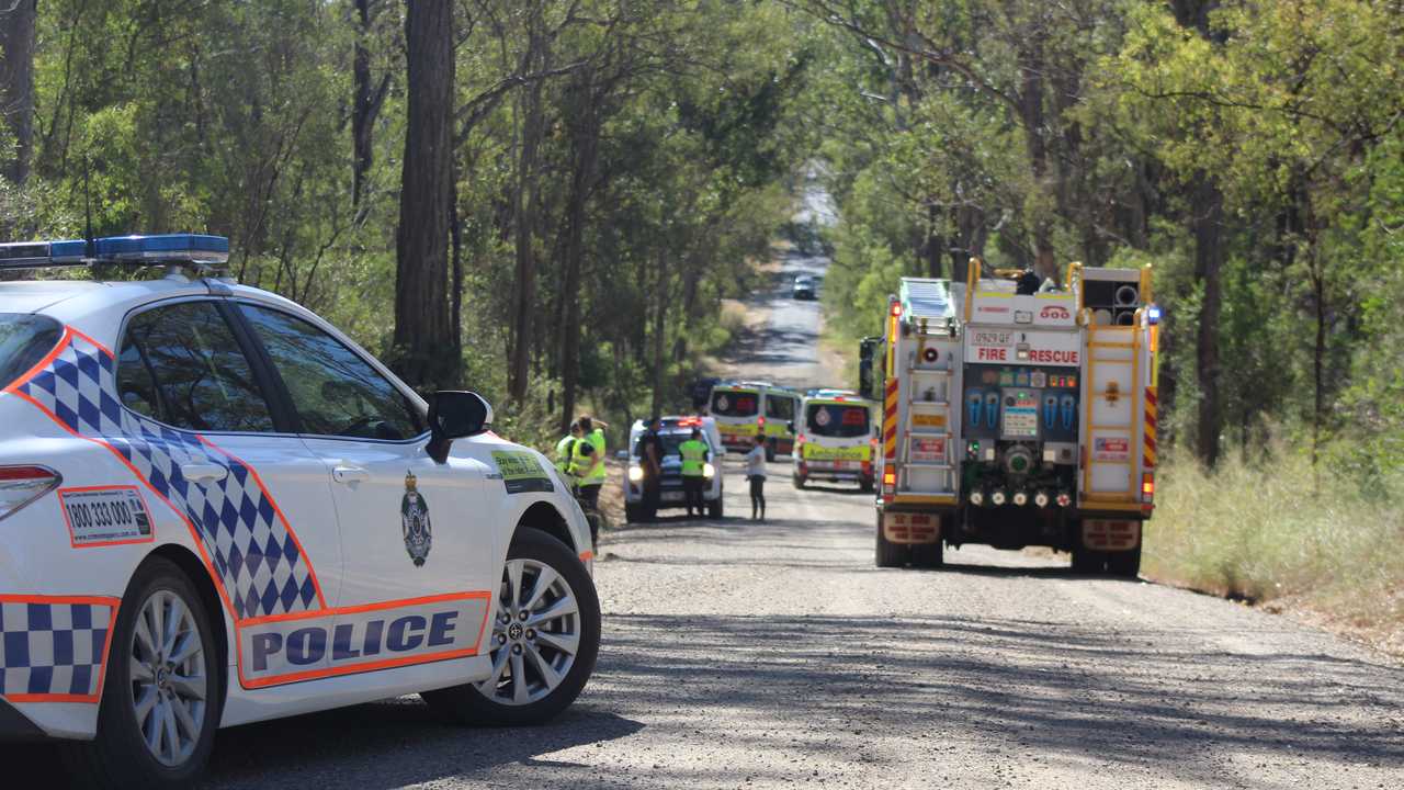 A person was injured in a motorbike crash near Kingaroy. . Picture: Laura Blackmore