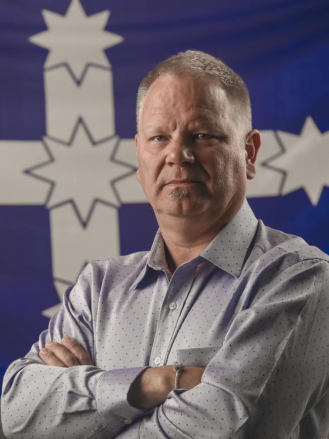 Aaron Cartledge was ousted from his position with the CFMEU by construction union hardliner John Setka. Picture: Roy VanDerVegt