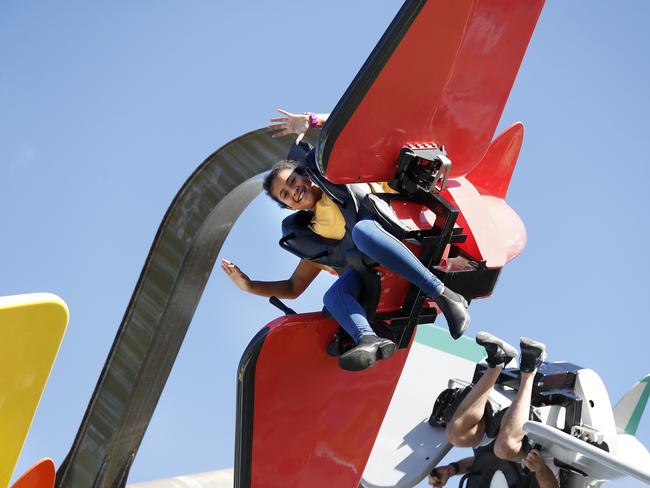 Queensland’s Dreamworld is among the state’s holiday attractions bracing for an influx during the school holidays. Picture: Josh Woning