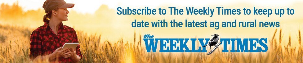 Subscribe to The Weekly Times to keep up to date with the latest ag and rural news.