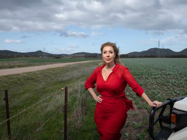 28-08-2024 Catriona Rowntree on her property at Little River where a solar farm is to be built next door and close to the You Yangs. Picture: Brad Fleet