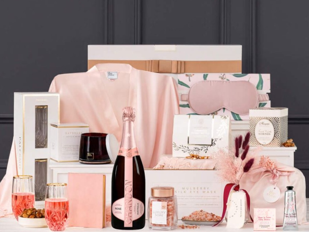 L’Occitane Rejuvenate & Pamper with Chandon Rosé Hamper, Gifts Australia