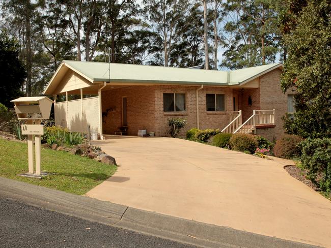 The house in Kendall where William Tyrell, aged 3, went missing.