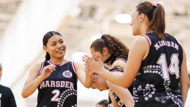 Malaya Au (Marsden State High) at the Basketball Australia Schools Championships. Picture: Taylor Earnshaw