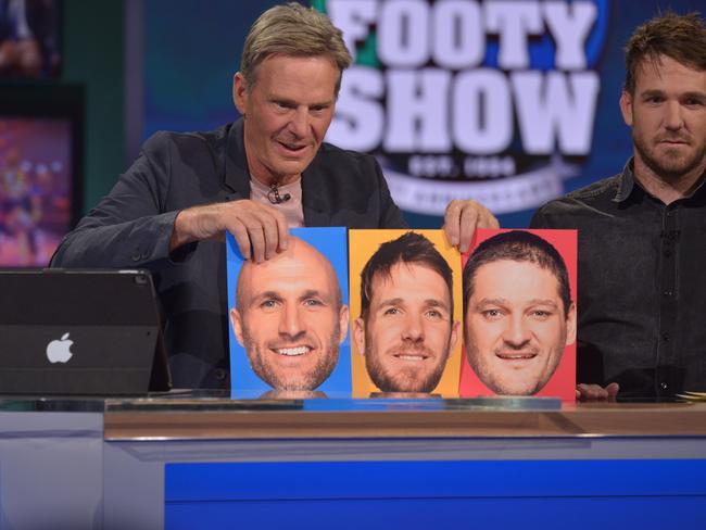 Sam Newman with Dane Swan. Picture: Supplied