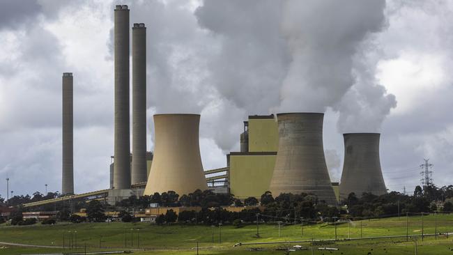 The Loy Yang A power station in the La Trobe valley will be closed a decade earlier. Picture: Aaron Francis