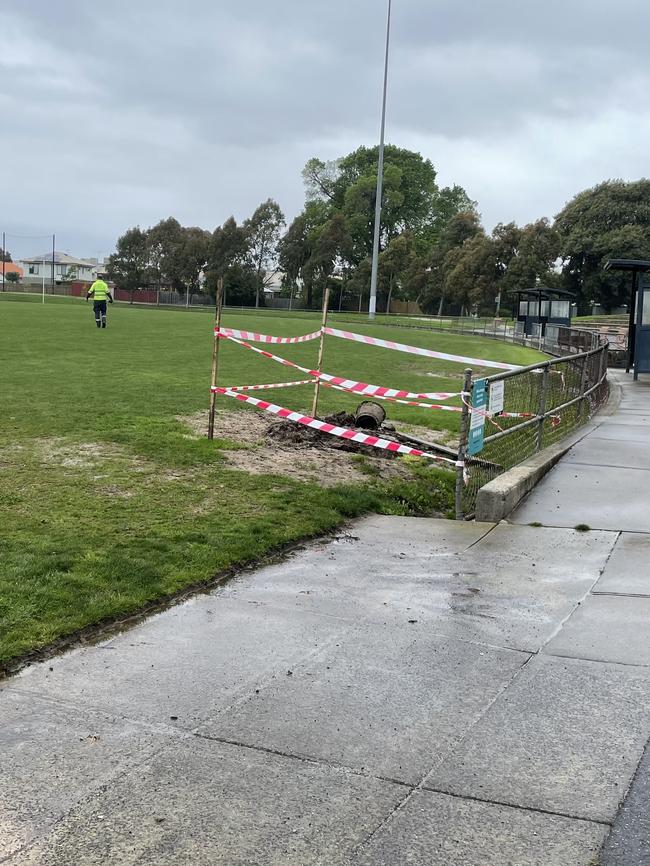 Brunswick Cricket Club's A G Gillon Oval.